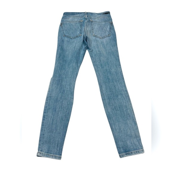 Anthropologie Pilcro Letterpress Serif Skinny Jean Denim Pant Size 25P - Picture 2 of 3